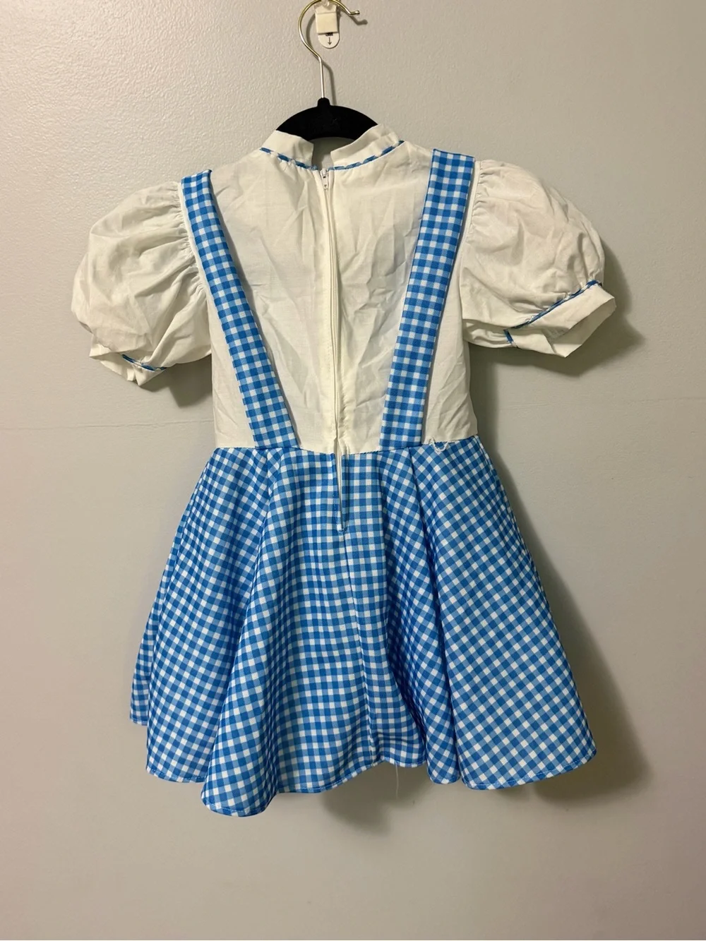Vintage 2001 Rubies Wizard Of Oz Dorothy Costume Child Small Blue Gingham Dress - Picture 3 of 6